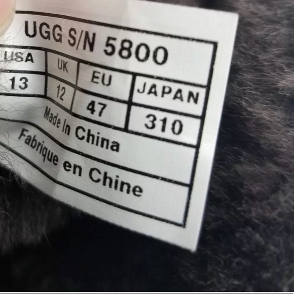 🚫SOLD🚫 UGG Australia Fur Boots 5800 Mens Brown - Picture 6 of 8